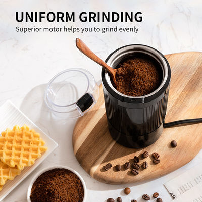মিনি ব্লেড 200W হ্যান্ড কফি বিন গ্রাইন্ডার 60g বৈদ্যুতিক ব্যক্তিগত এসপ্রেসো মেশিন