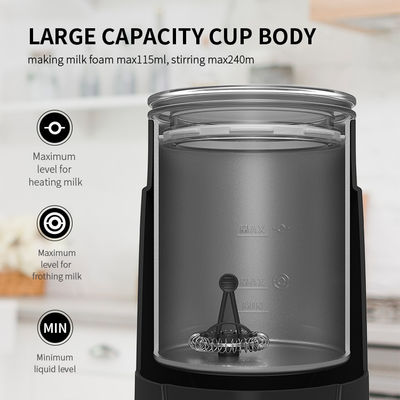 300ML 600W Espresso Milk Frother স্বয়ংক্রিয় বৈদ্যুতিক কফি মিল্ক হিটার Frother CE